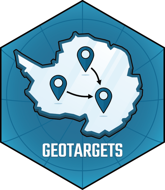 geotargets hex sticker